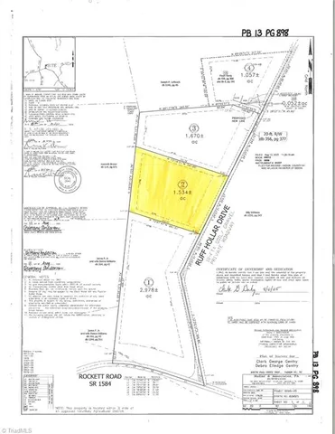 $32,000 | Lot 2 Ruff Hollar Drive, East Bend, NC 27018