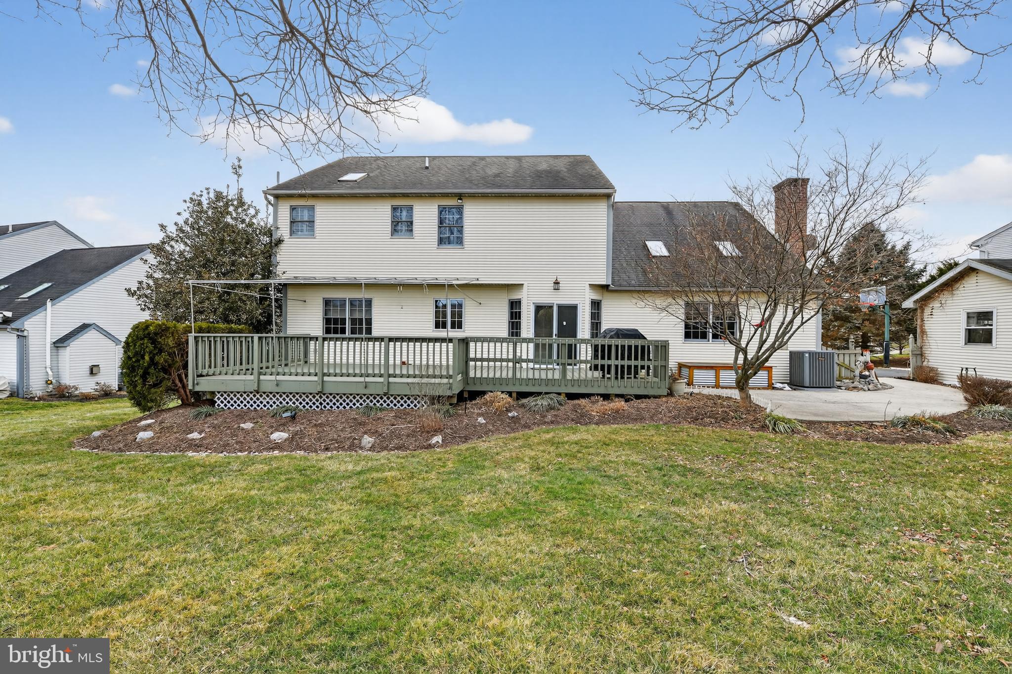 110 Pennsylvania Avenue Sinking Spring, PA 19608 - Photo 37 of 53 a view of a house with a yard patio and fire pit