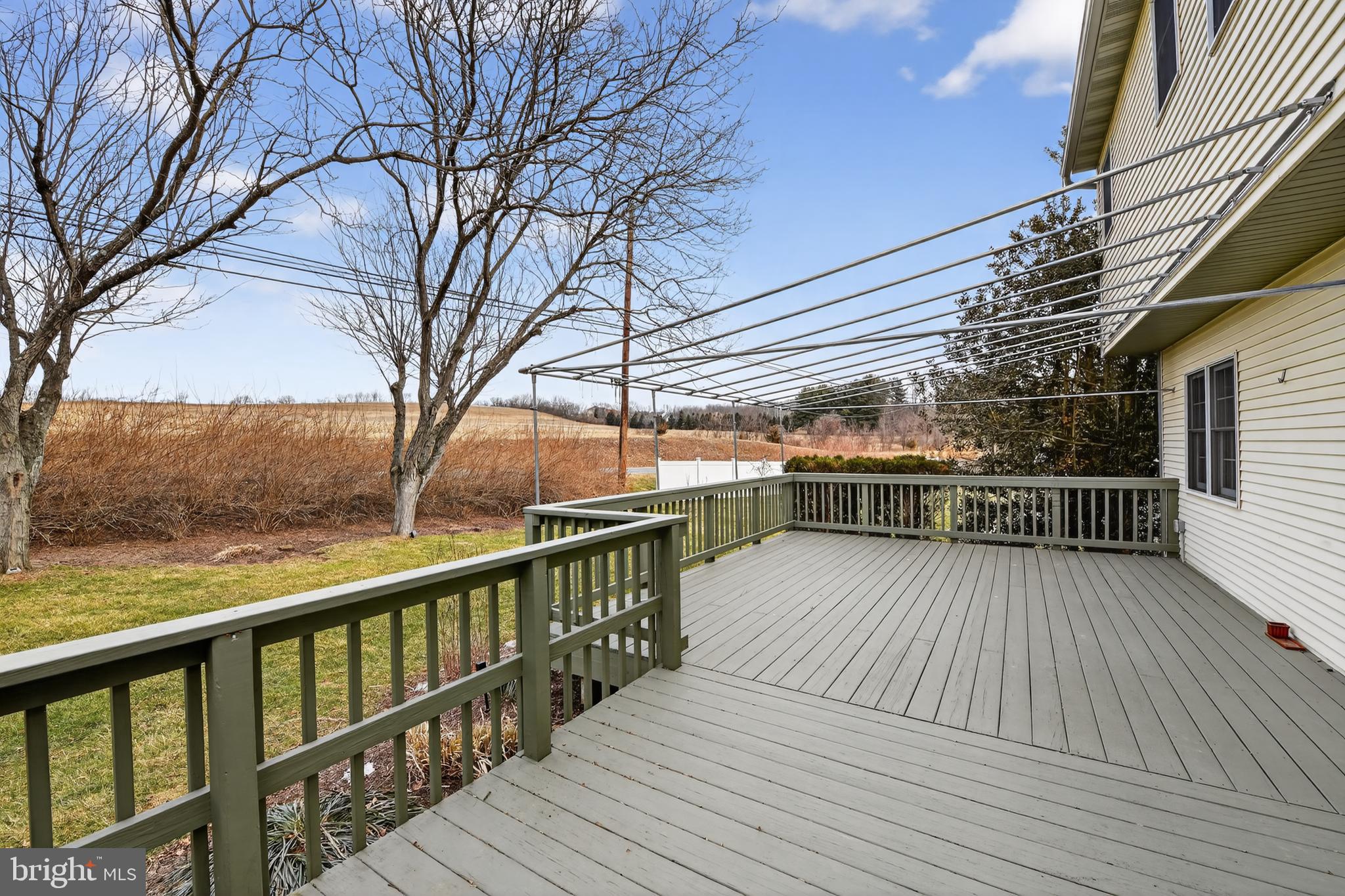 110 Pennsylvania Avenue Sinking Spring, PA 19608 - Photo 40 of 53 a view of balcony with wooden floor and fence