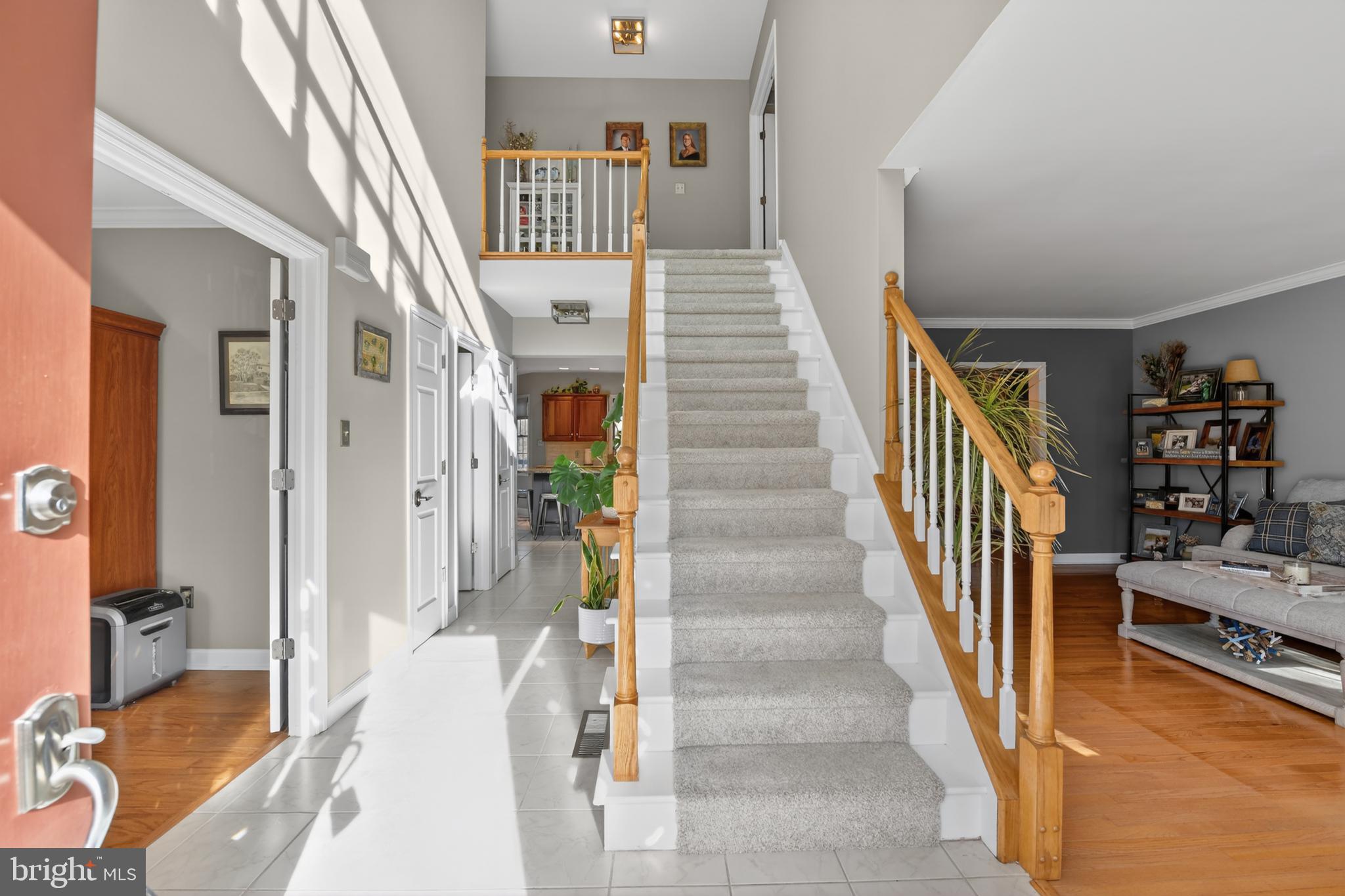 110 Pennsylvania Avenue Sinking Spring, PA 19608 - Photo 4 of 53 a view of a livingroom with furniture and staircase