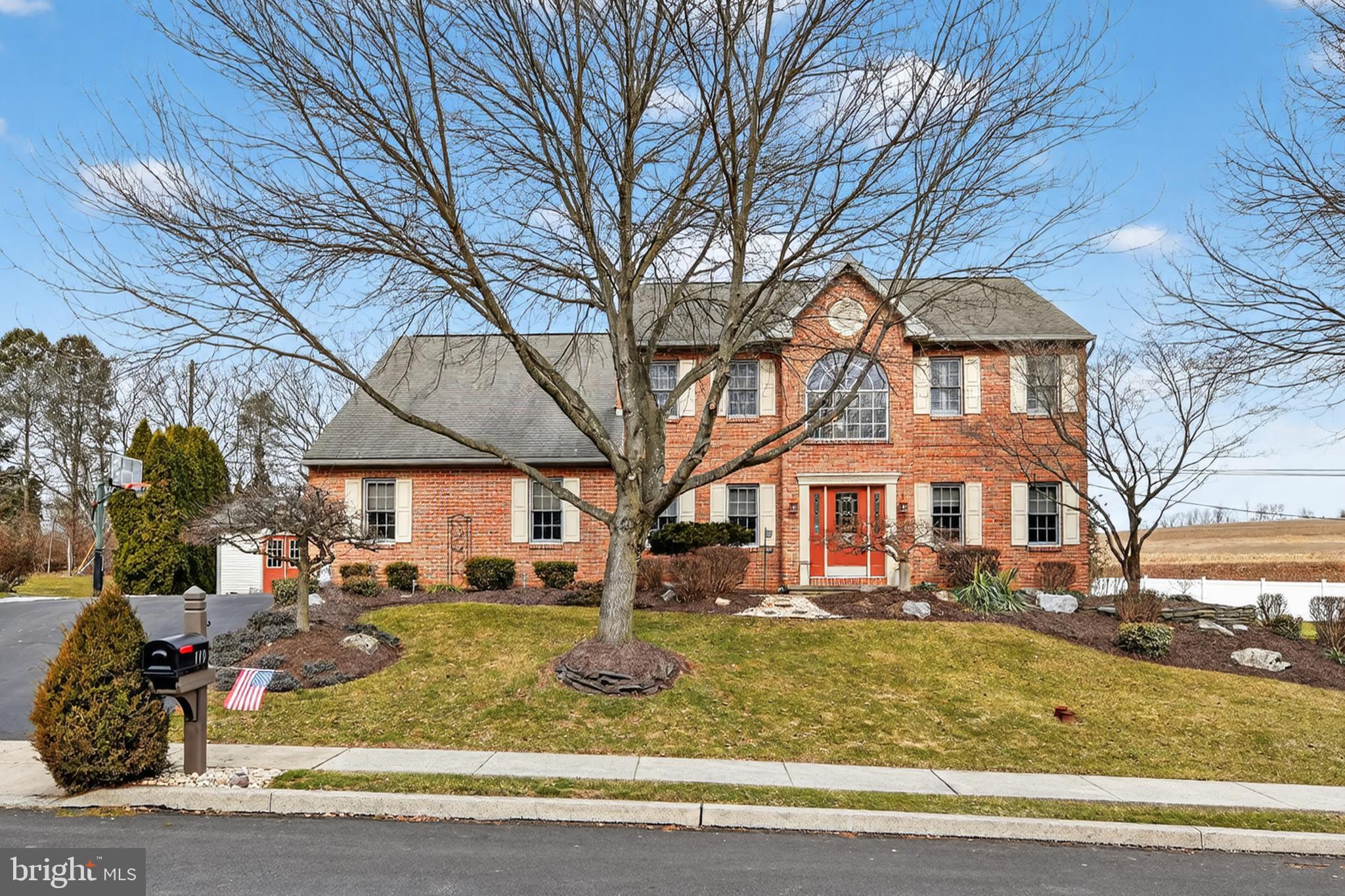 110 Pennsylvania Avenue Sinking Spring, PA 19608 - Photo 43 of 53 a front view of a house with garden