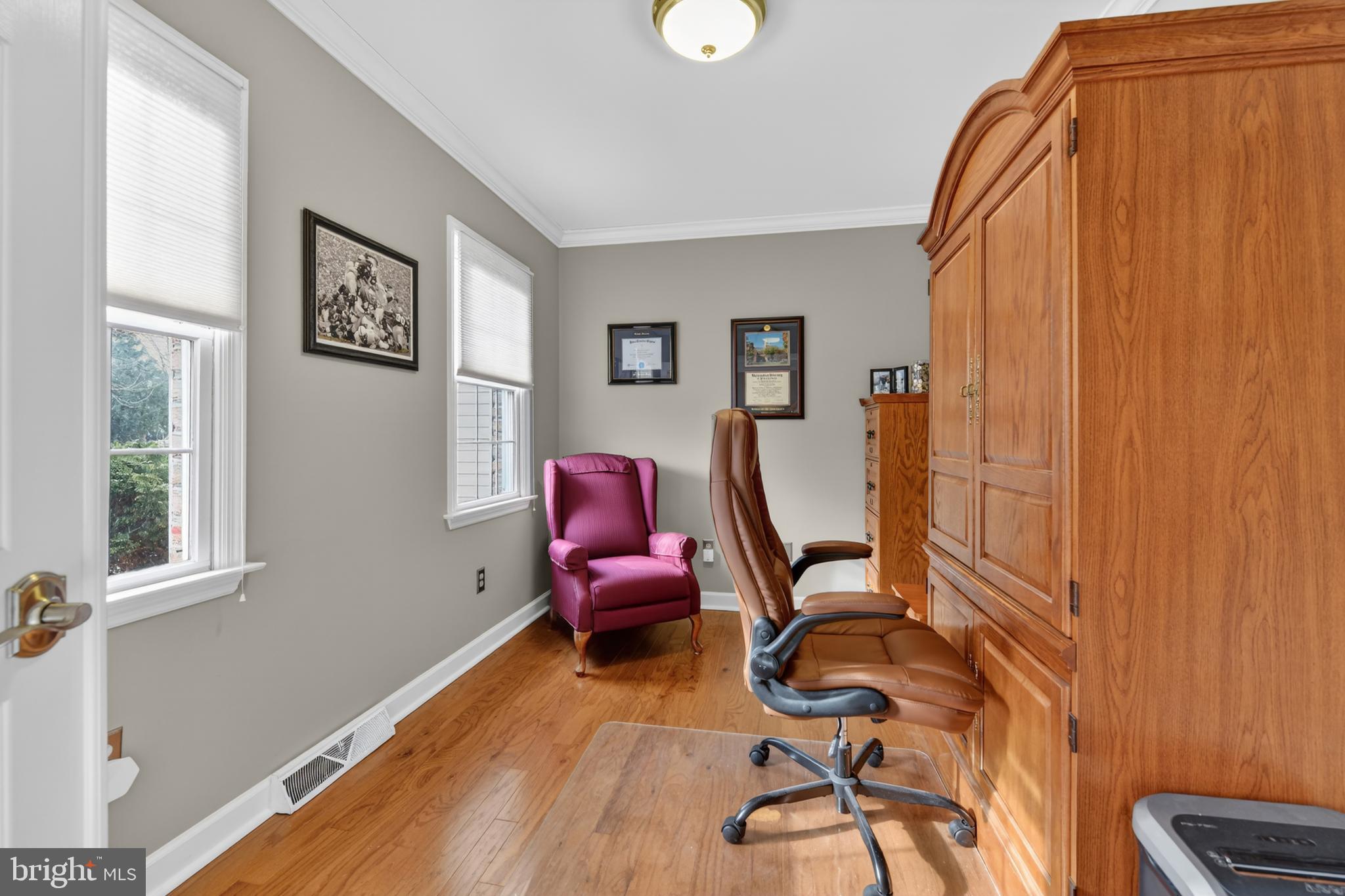 110 Pennsylvania Avenue Sinking Spring, PA 19608 - Photo 49 of 53 a view of a workspace with furniture and a window
