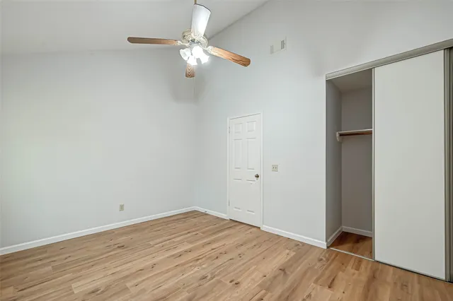 wooden floor in an empty room