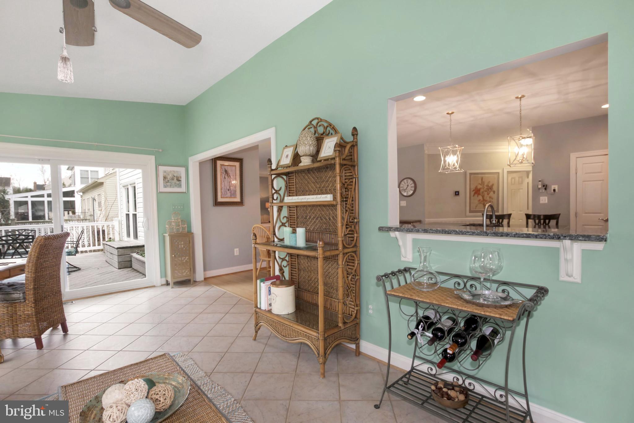 18223 Wickham Road Olney, MD 20832 - Photo 15 of 48 Sunroom w/Walk-out to Deck