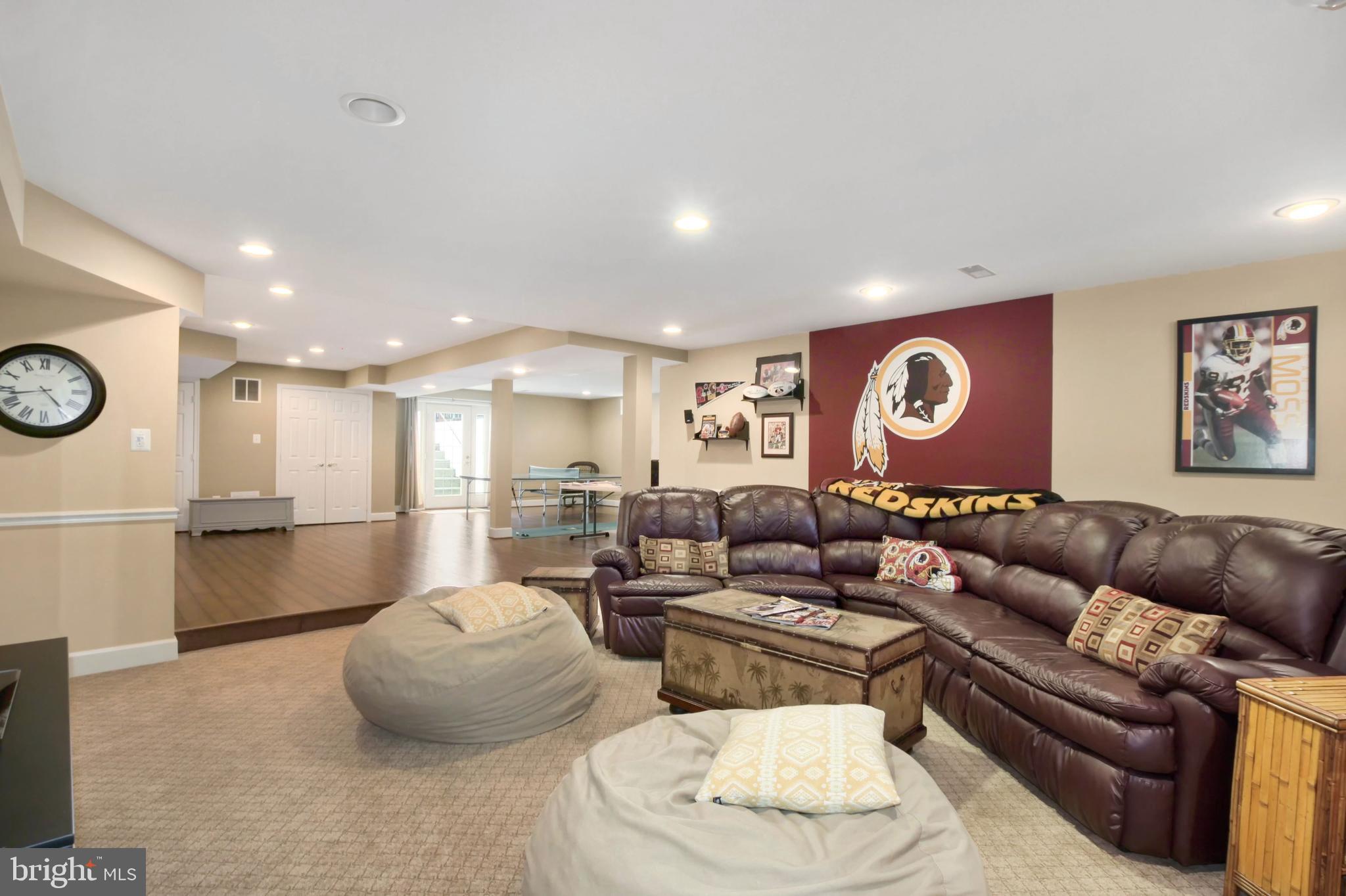 18223 Wickham Road Olney, MD 20832 - Photo 37 of 48 Theater Area - Lower Level