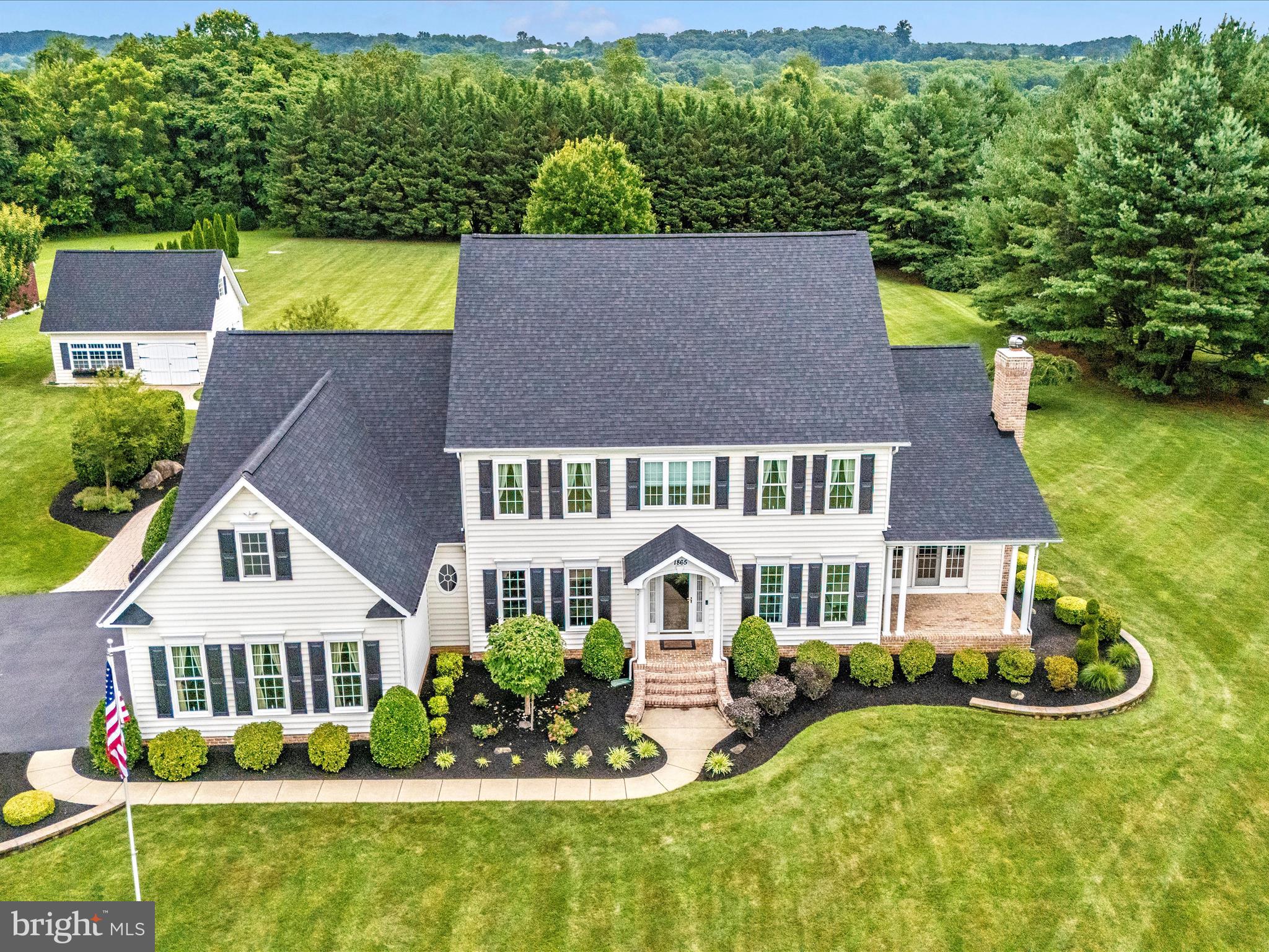 1865 Florence Road Mount Airy, MD 21771 - Photo 135 of 144 Aerial Front