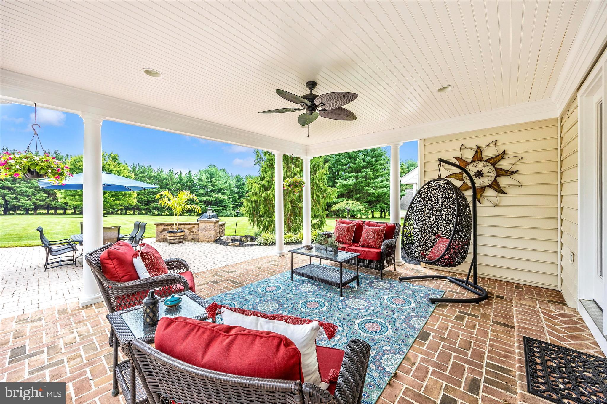 1865 Florence Road Mount Airy, MD 21771 - Photo 55 of 144 a living room with furniture and a floor to ceiling window