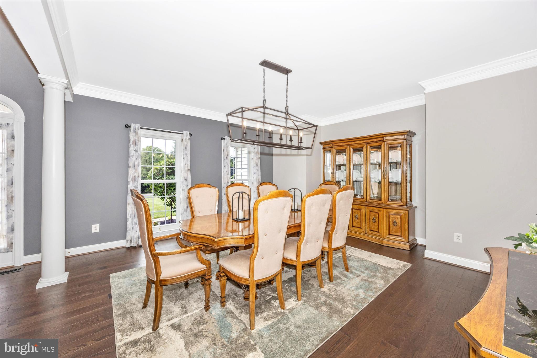 1865 Florence Road Mount Airy, MD 21771 - Photo 10 of 144 a view of a dining room with furniture window and wooden floor