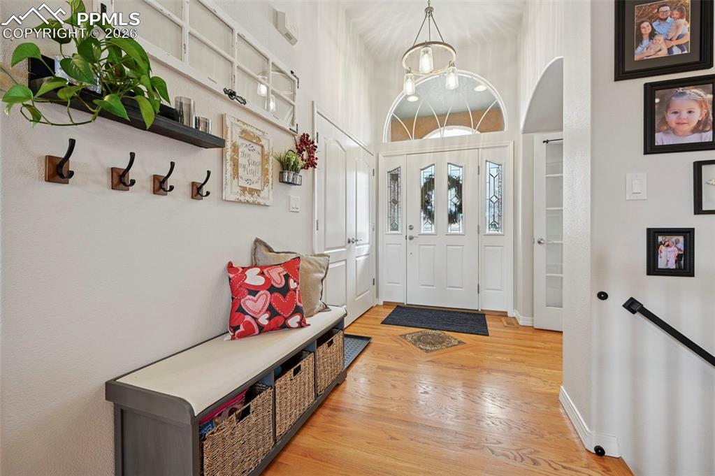 3430 Double Tree Court Colorado Springs, CO 80921 - Photo 15 of 50 a view of a hallway with a flower pot