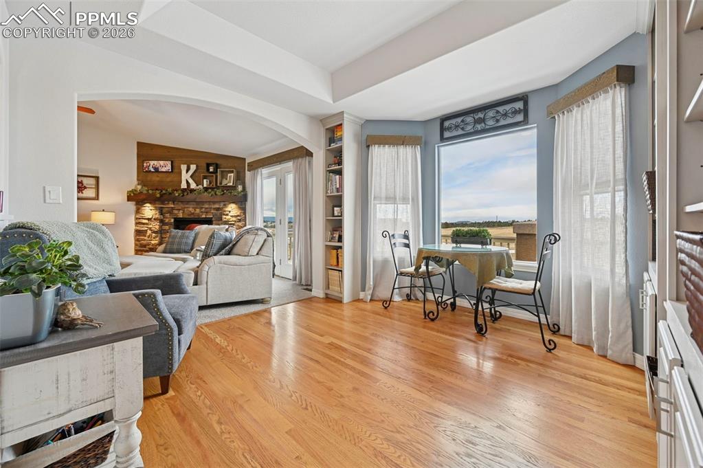 3430 Double Tree Court Colorado Springs, CO 80921 - Photo 27 of 50 a living room with furniture and large windows