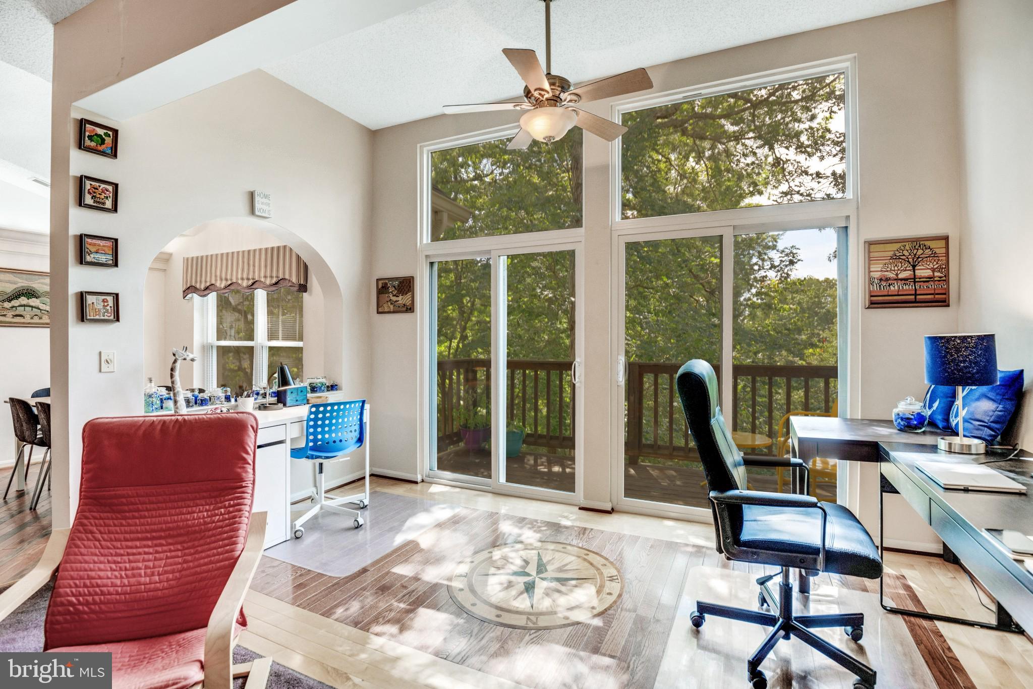 134 Square Rigger Way, Unit 134 Solomons, MD 20688 - Photo 5 of 32 Living Room Nook w/Sliders to Private Deck