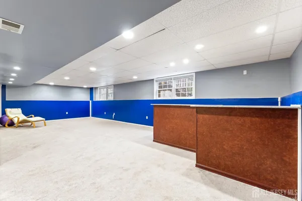 a view of a wooden roof deck