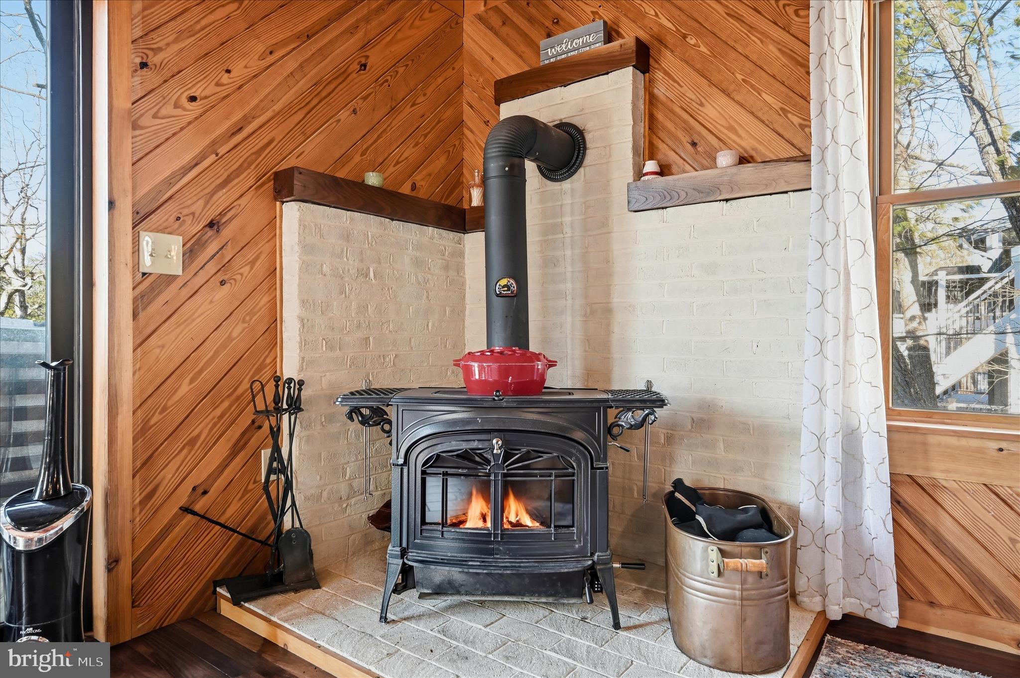 241 Sunset Circle Cross Junction, VA 22625 - Photo 18 of 98 Cozy wood stove for added warmth