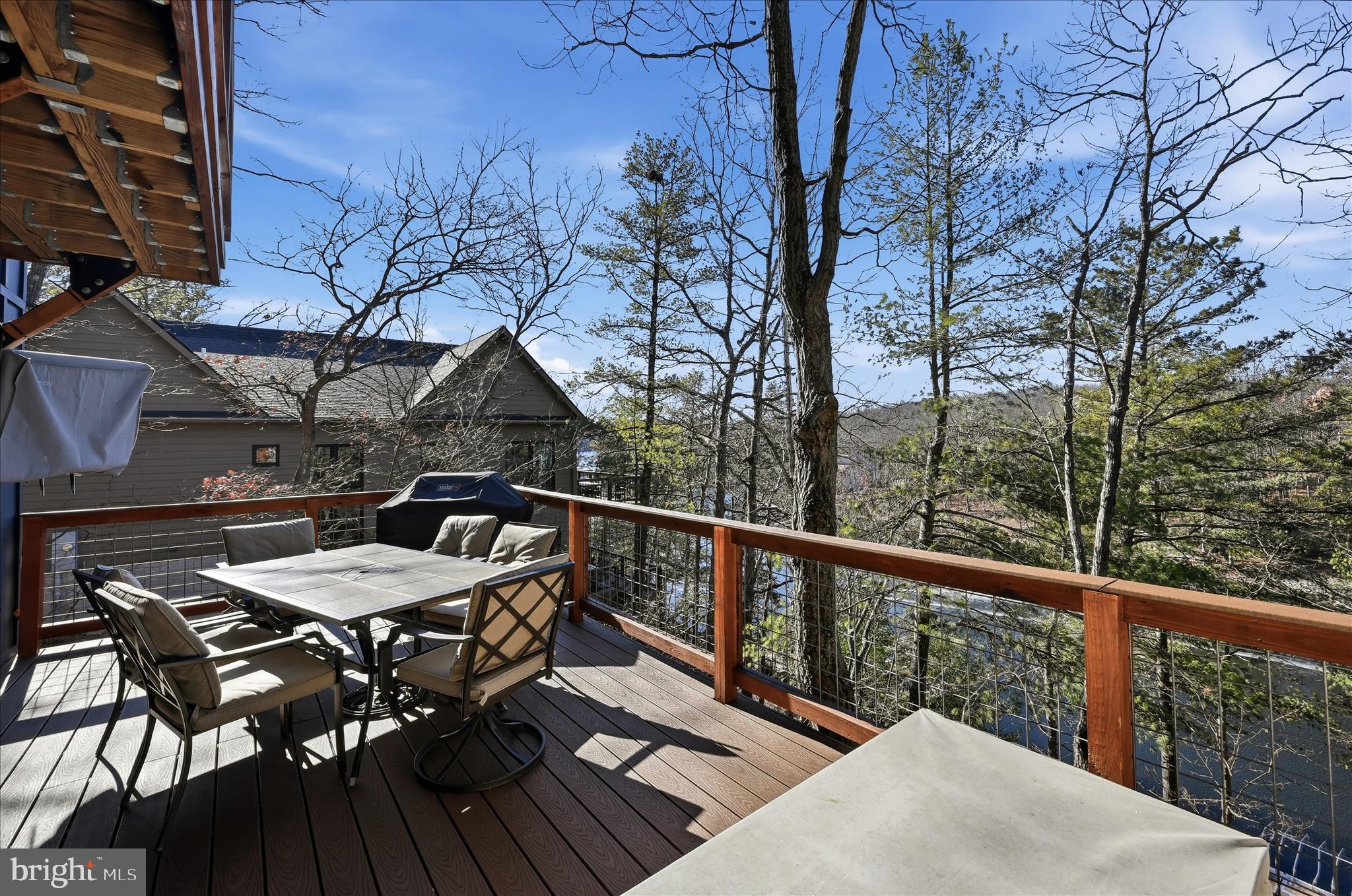 241 Sunset Circle Cross Junction, VA 22625 - Photo 20 of 98 Deck off of main living area w/ unbeatable views