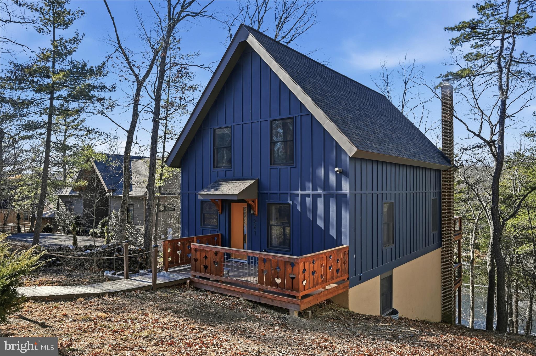241 Sunset Circle Cross Junction, VA 22625 - Photo 2 of 98 Stunning chalet-style retreat right on the lake