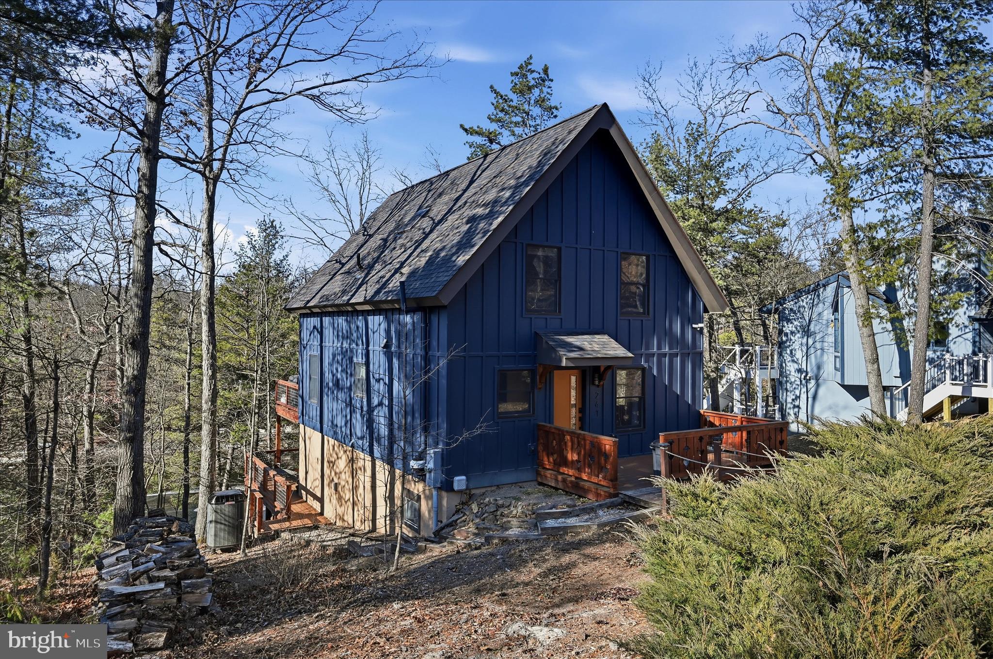 241 Sunset Circle Cross Junction, VA 22625 - Photo 61 of 98 Striking navy blue exterior