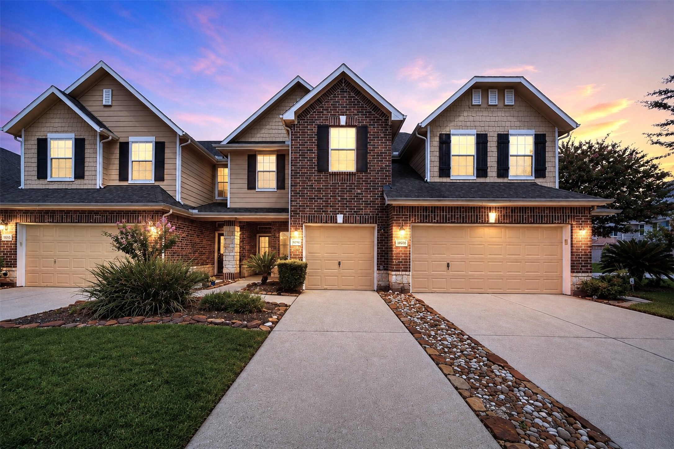 10510 Day Trail Lane Spring, TX 77379 - Photo 2 of 28 Welcome home to this stunning, townhouse that perfectly blends classic architectural charm with modern curb appeal.