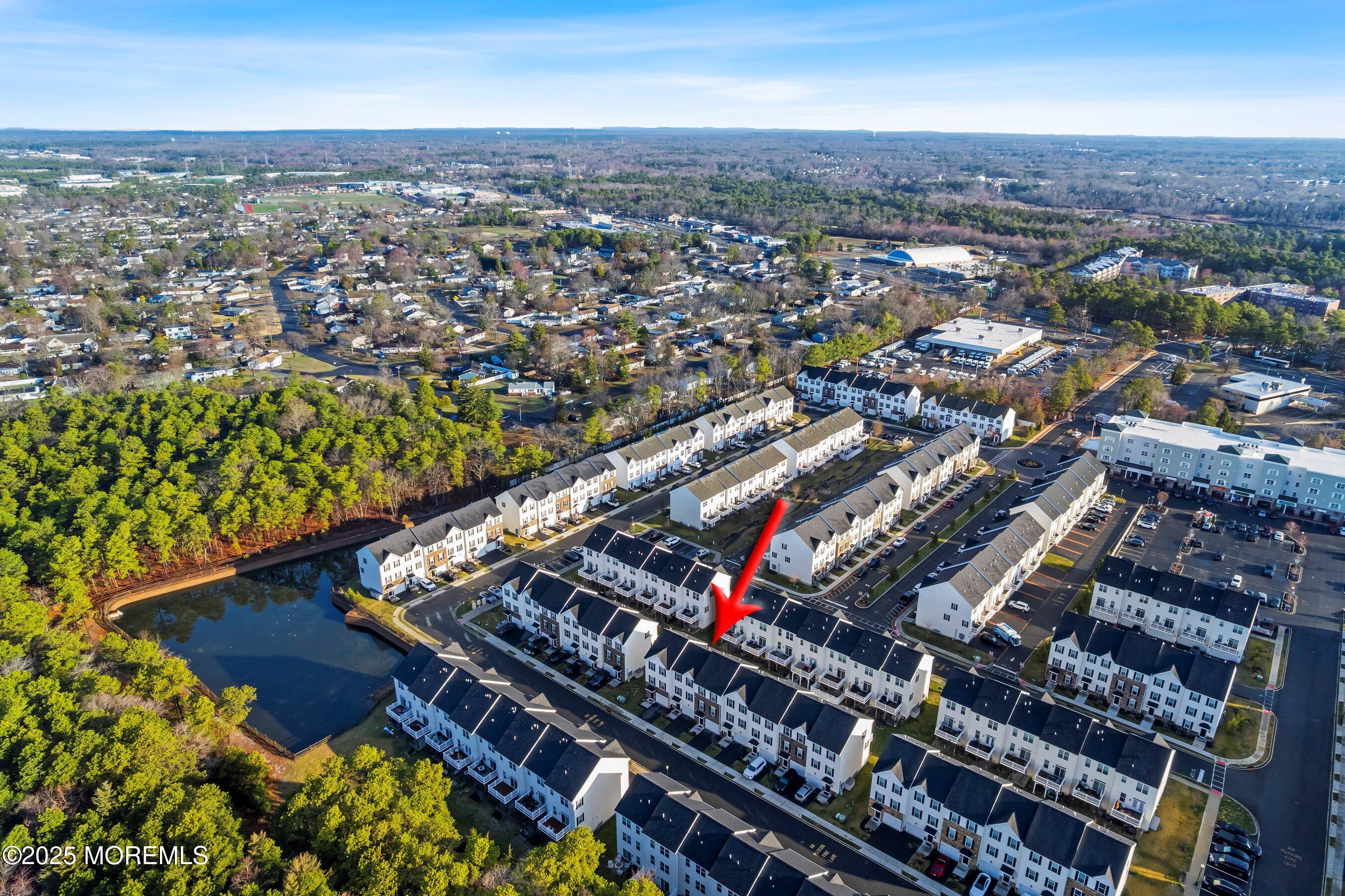 203 Revival Road, Unit 1503 Brick, NJ 08723 - Photo 28 of 39 38-Aerial 4 ARROW