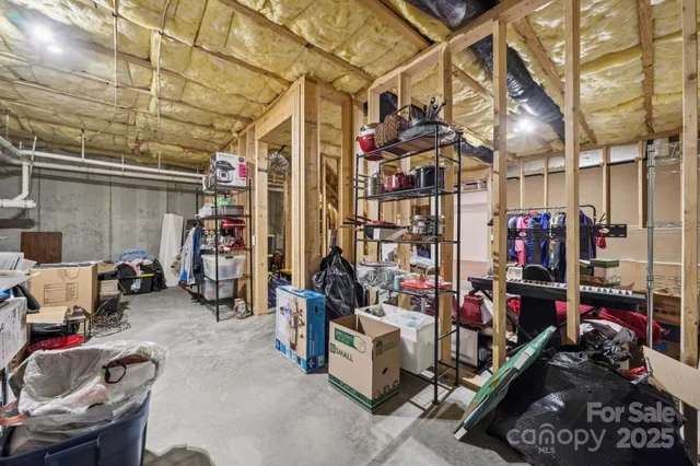 a view of a storage room with a lot of stuff