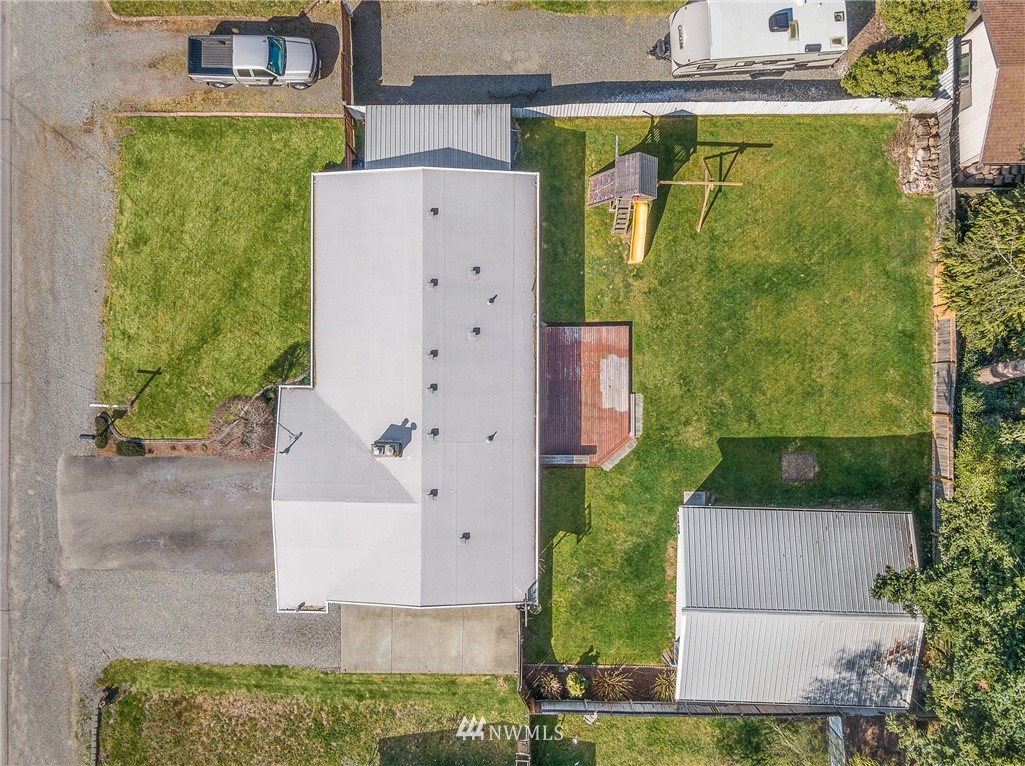 4612 Northeast 23rd Street Renton, WA 98059 - Photo 4 of 24 an aerial view of a house with a yard