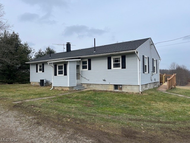 9660 Repp Road West Salem, OH 44287 - Photo 3 of 28 View of front facade featuring a front yard