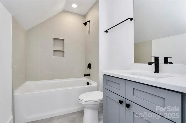 a view of a white house