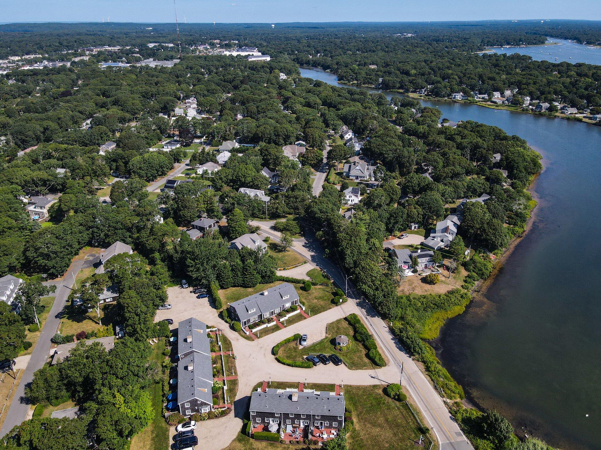 153 Jericho Path, Unit 8U Falmouth, MA 02540 - Photo 43 of 52 an aerial view of multiple house