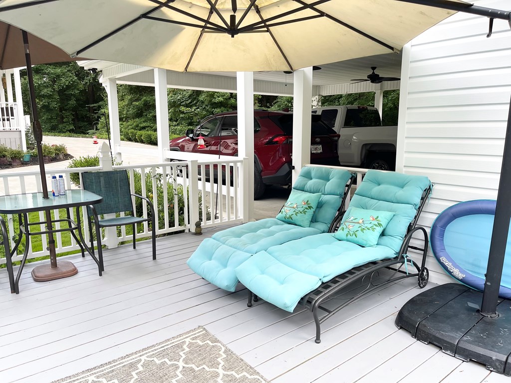 240 Ben Putnam Road Dalton, GA 30721 - Photo 20 of 27 Deck off Double Carport