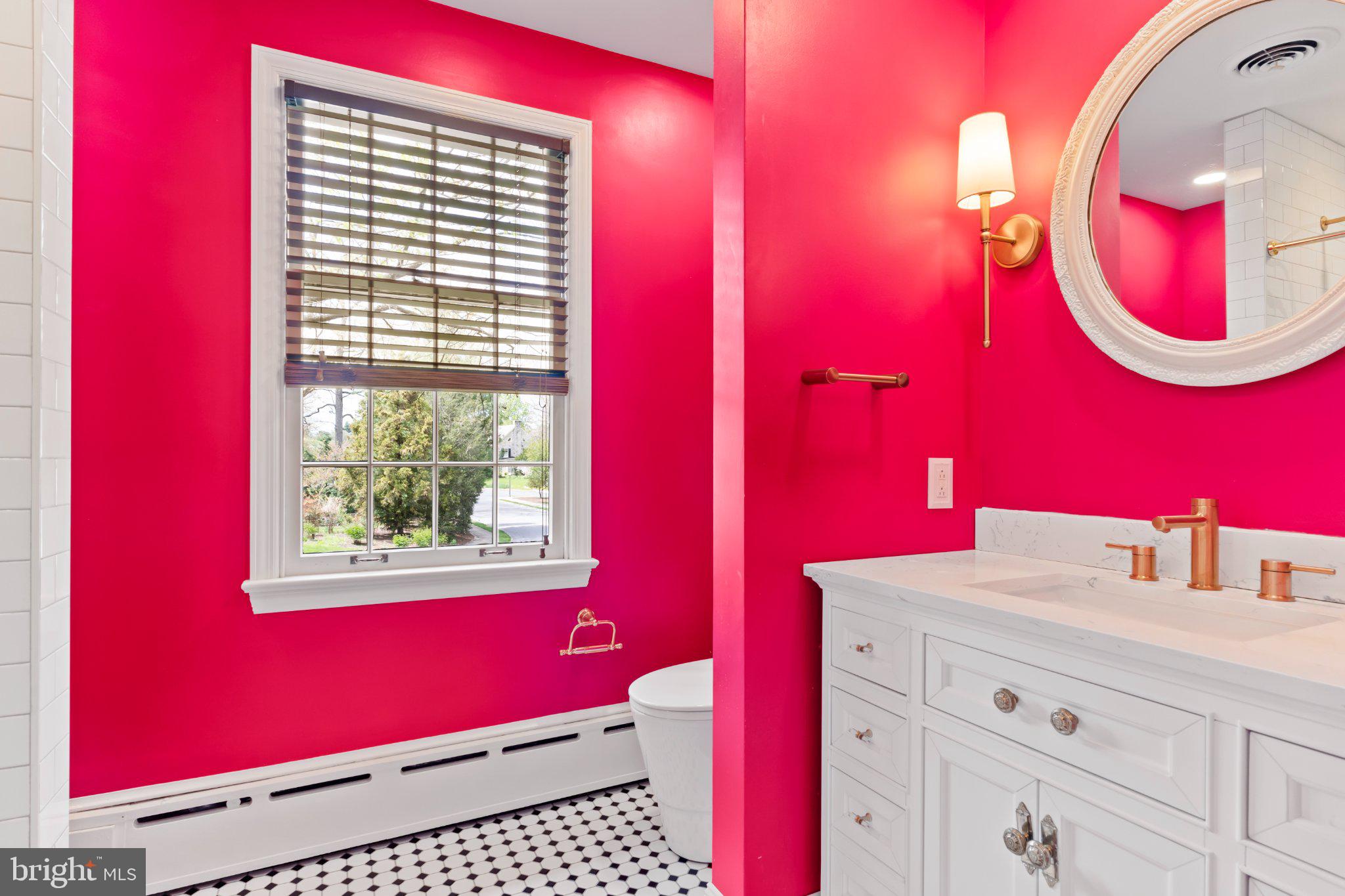 115 Kenwood Road Chambersburg, PA 17201 - Photo 51 of 74 a bathroom with a mirror and a toilet