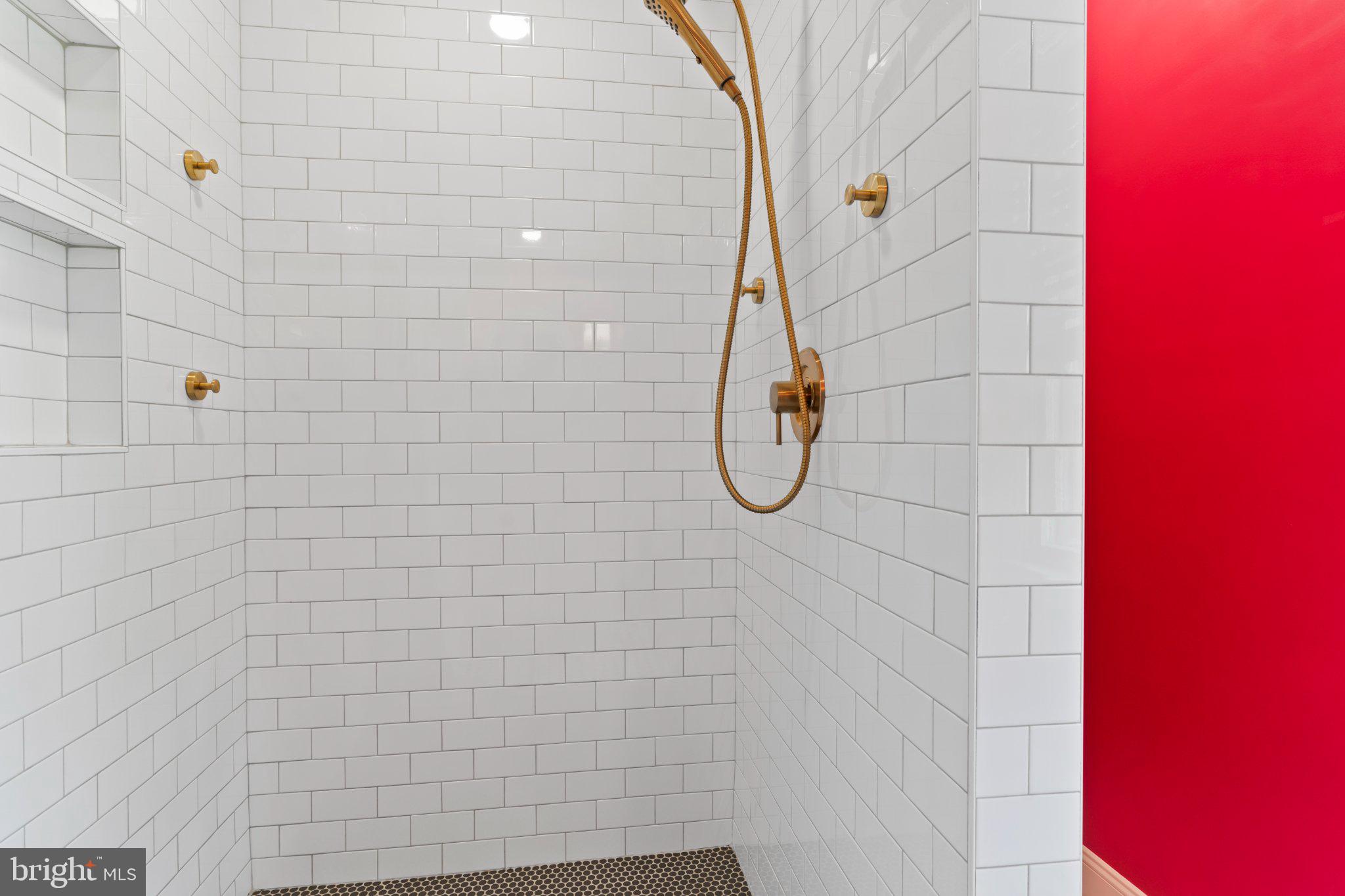 115 Kenwood Road Chambersburg, PA 17201 - Photo 52 of 74 Walk in tile shower with room for storage piece