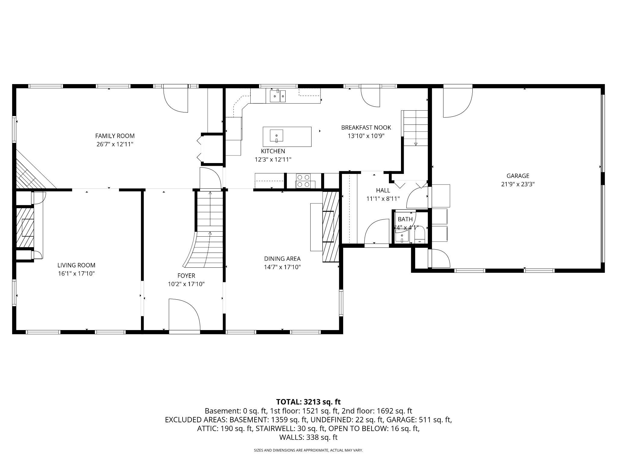 115 Kenwood Road Chambersburg, PA 17201 - Photo 72 of 74 Floorplan - Main Level