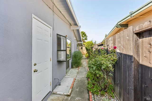 an aerial view of residential building and lake view
