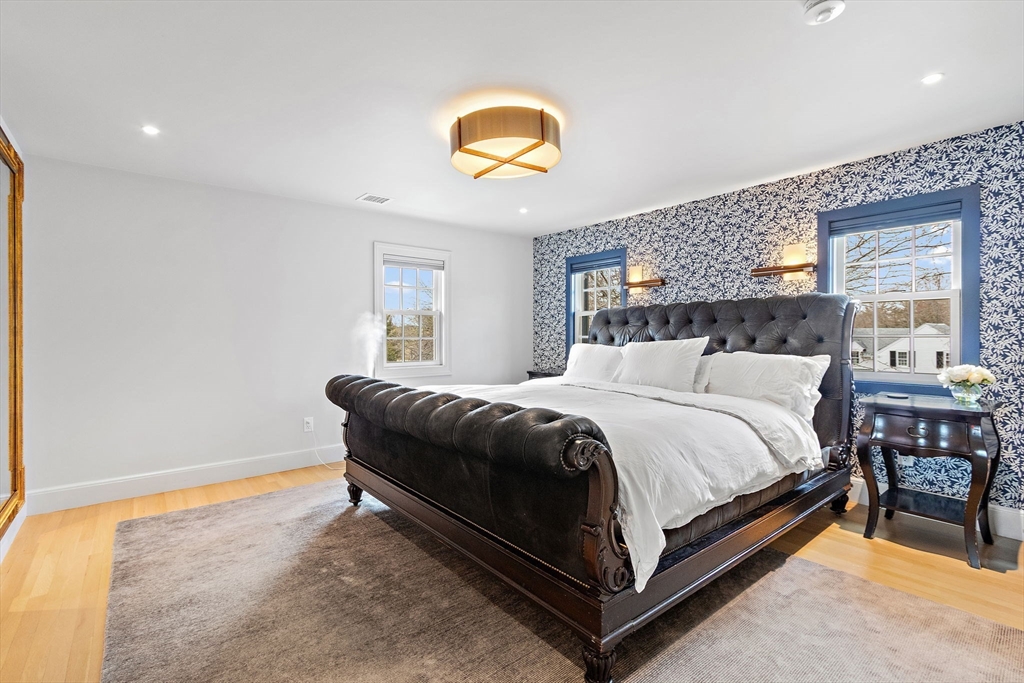 32 Pickwick Road Newton, MA 02465 - Photo 21 of 42 a spacious bedroom with a bed and window