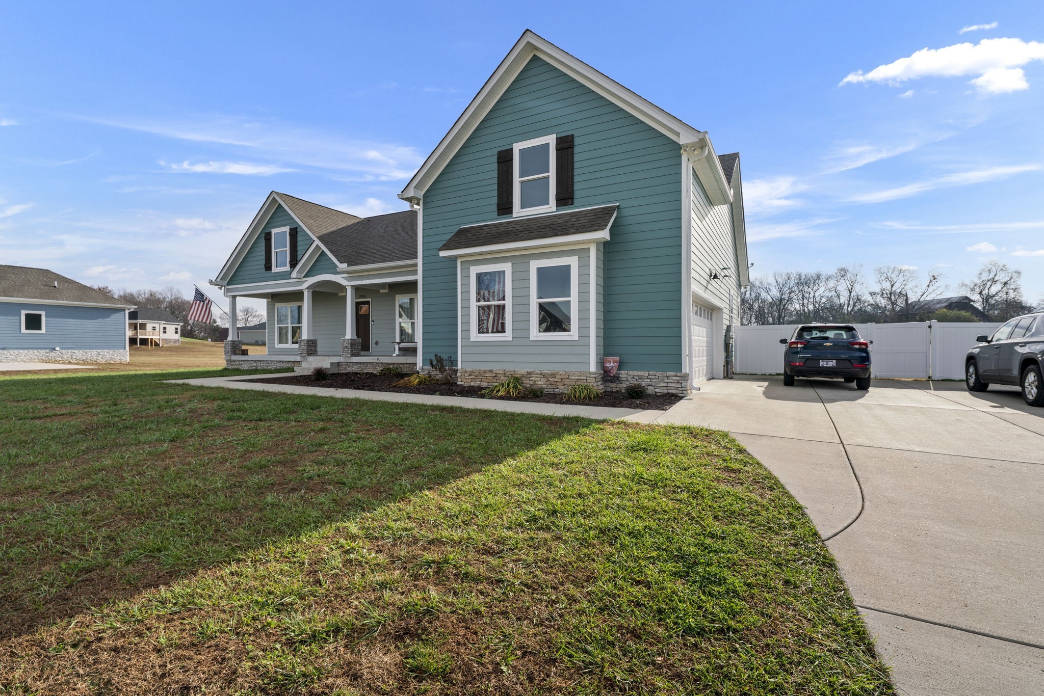 2086 Beverly Court Springfield, TN 37172 - Photo 37 of 39 a front view of a house with a yard