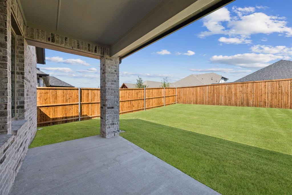 1195 Little Hls Way Lavon, TX 75166 - Photo 24 of 29 a view of backyard with green space