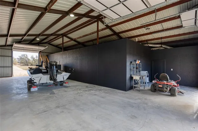a view of a wooden wall with a bench in it