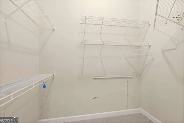 a view of a closet