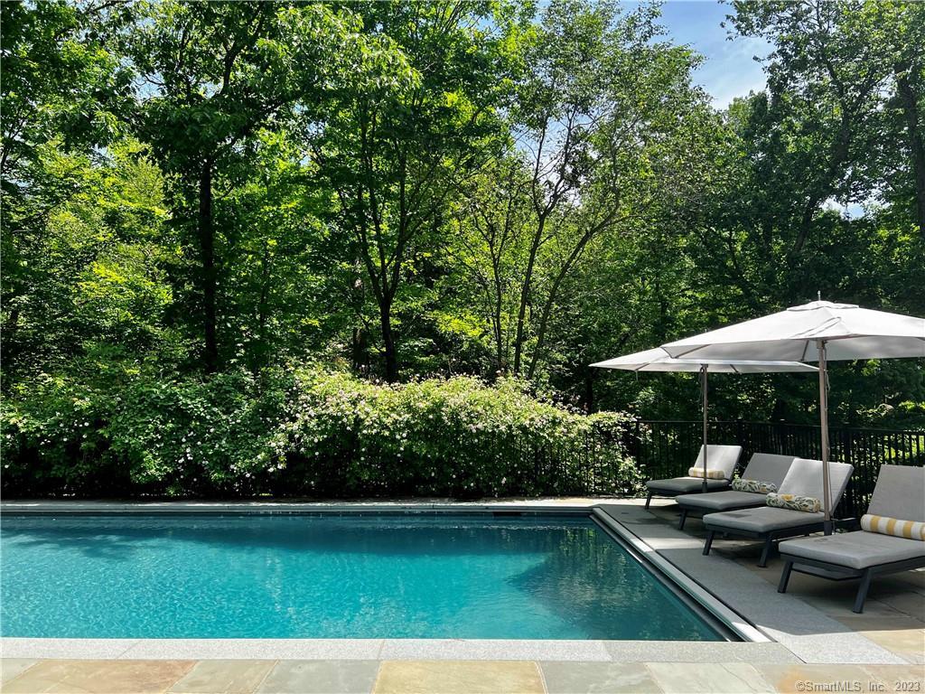 7 Whaling Road Darien, CT 06820 - Photo 29 of 34 a view of swimming pool with seating space