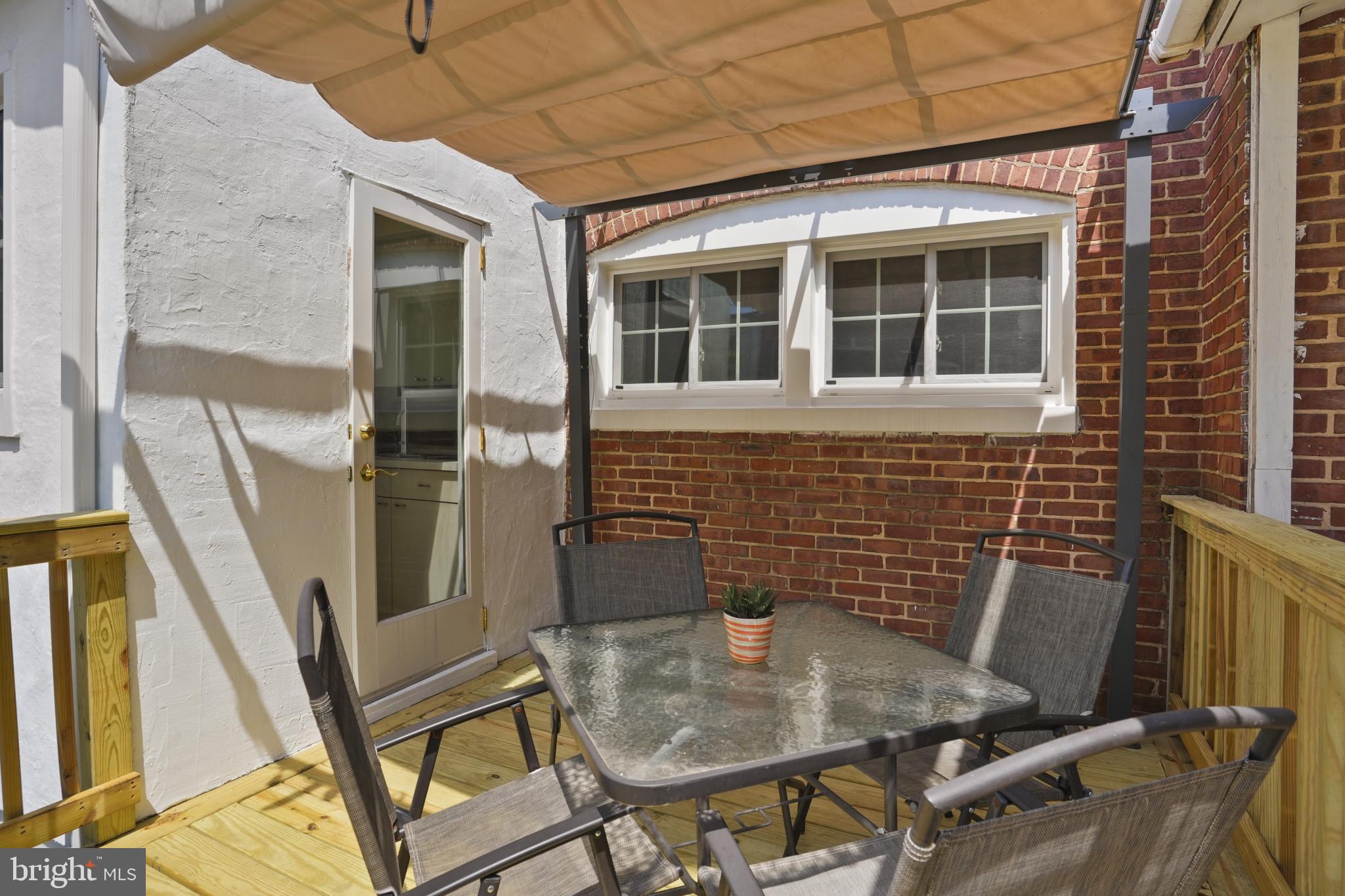 3618 Ednor Road Baltimore, MD 21218 - Photo 27 of 30 a view of balcony and wooden floor