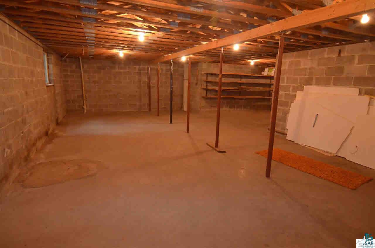7704 County Rd P Lake Nebagamon, WI 54849 - Photo 20 of 25 Basement