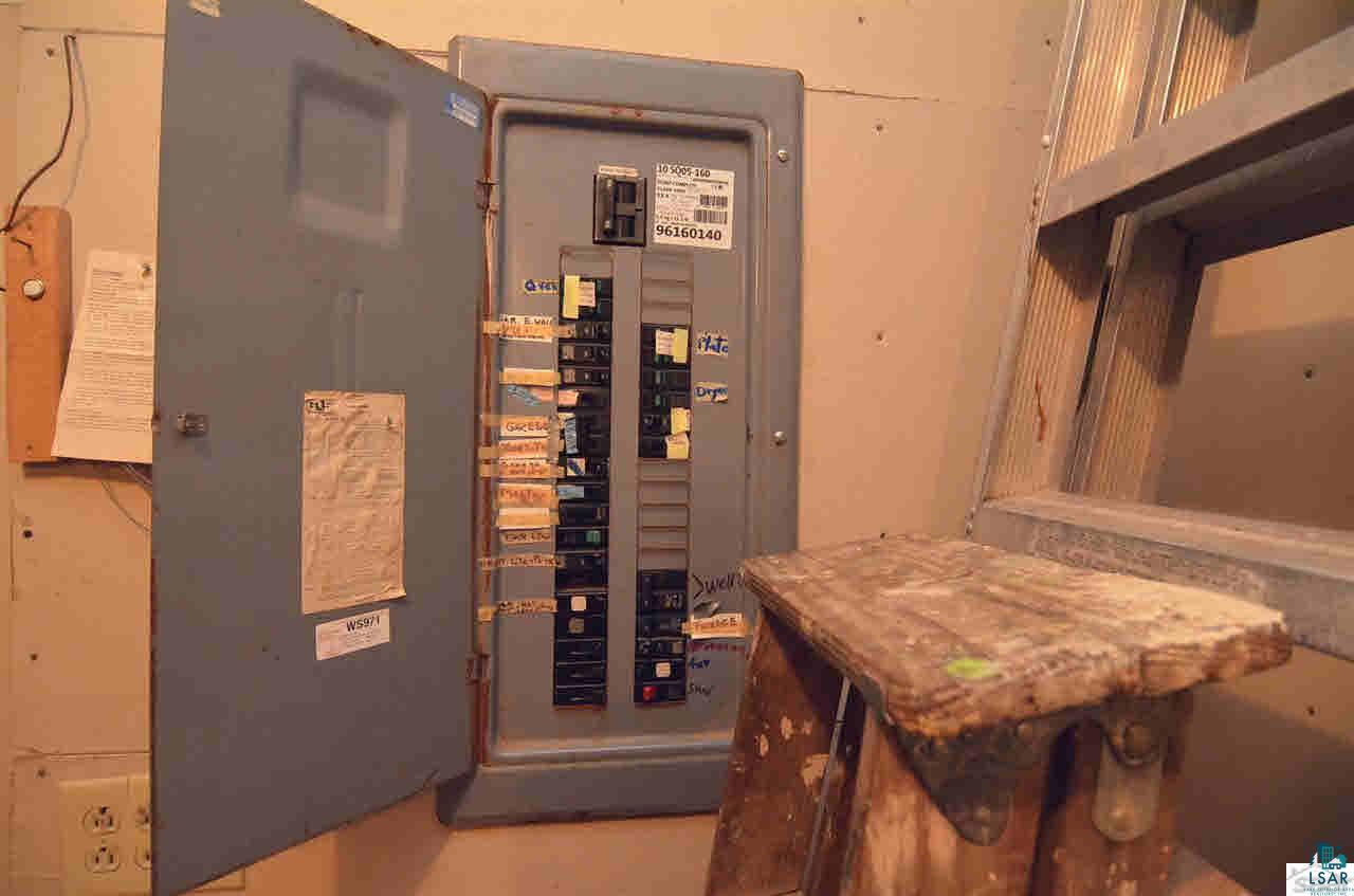 7704 County Rd P Lake Nebagamon, WI 54849 - Photo 21 of 25 200 amp circuit breakers