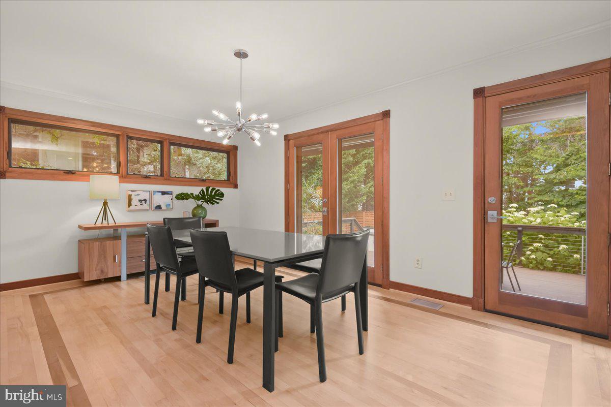 4711 24th Road North Arlington, VA 22207 - Photo 19 of 106 Back formal dining room with views to rear yard.