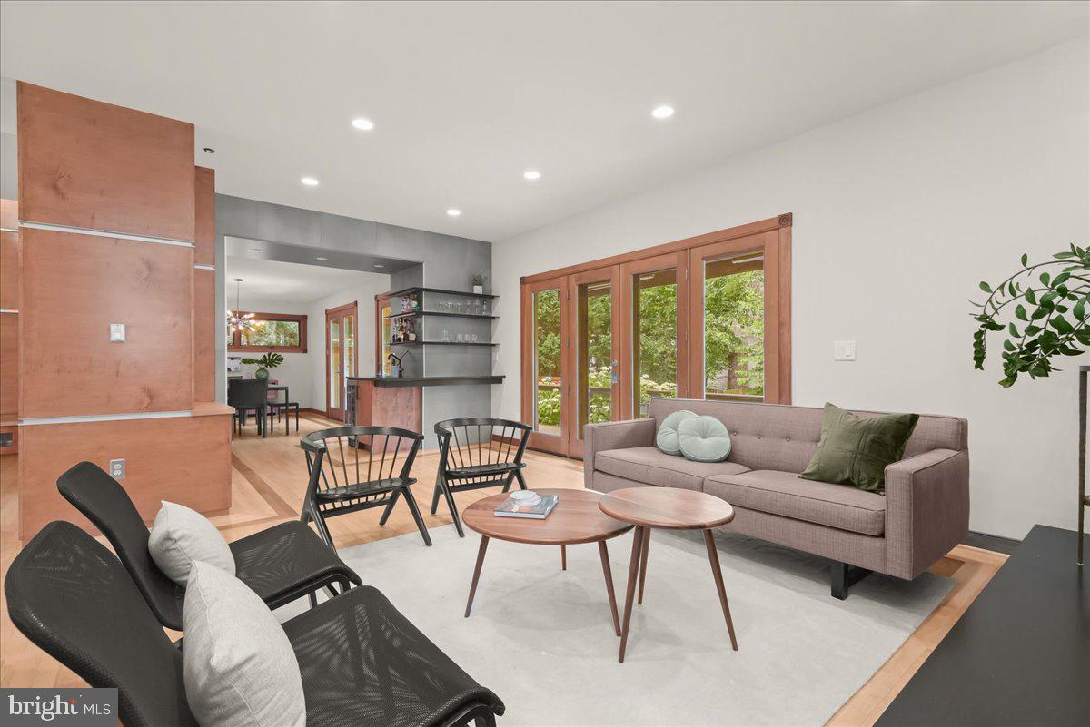 4711 24th Road North Arlington, VA 22207 - Photo 23 of 106 Formal living room view towards rear yard