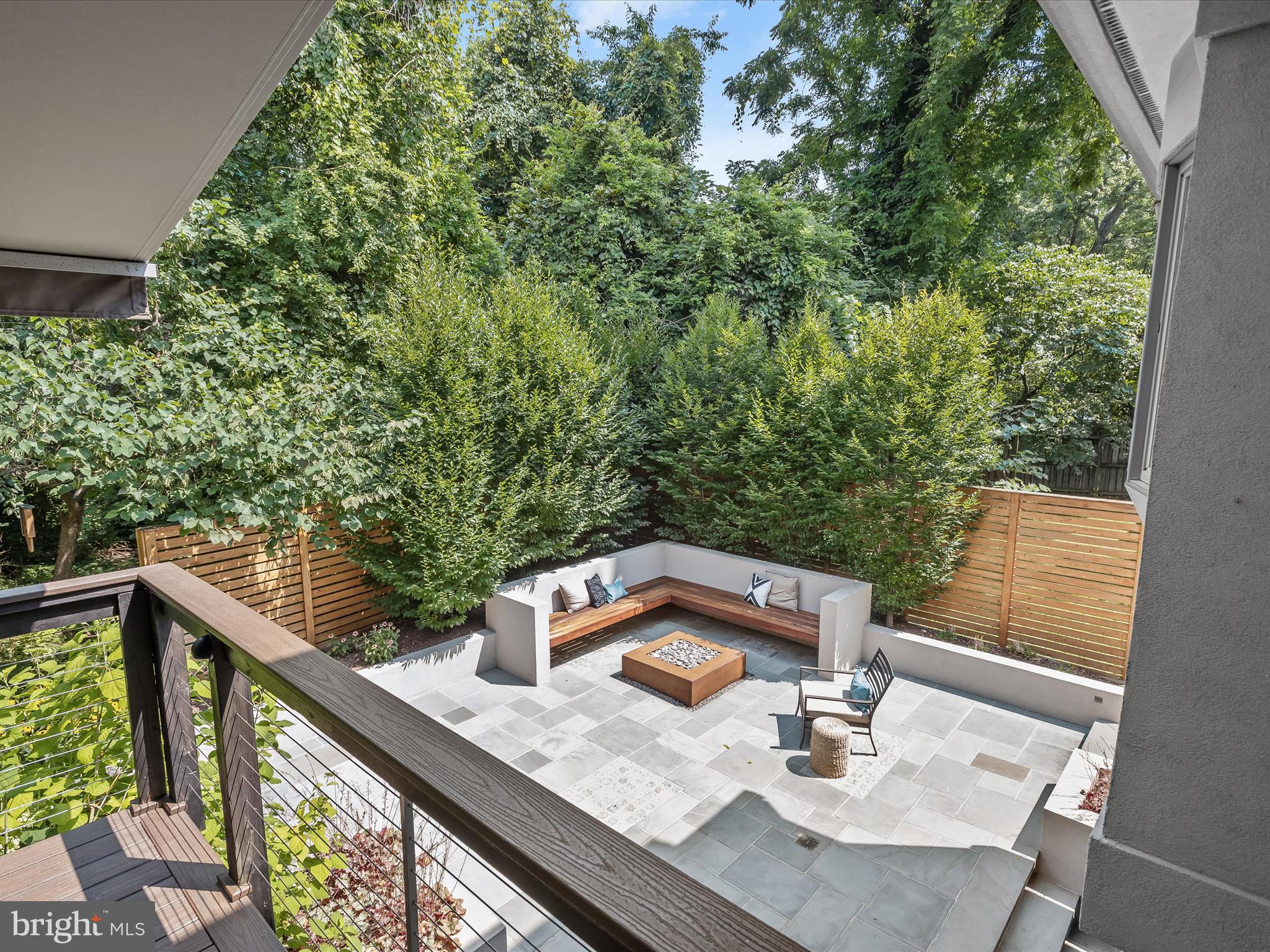4711 24th Road North Arlington, VA 22207 - Photo 97 of 106 Patio view from deck