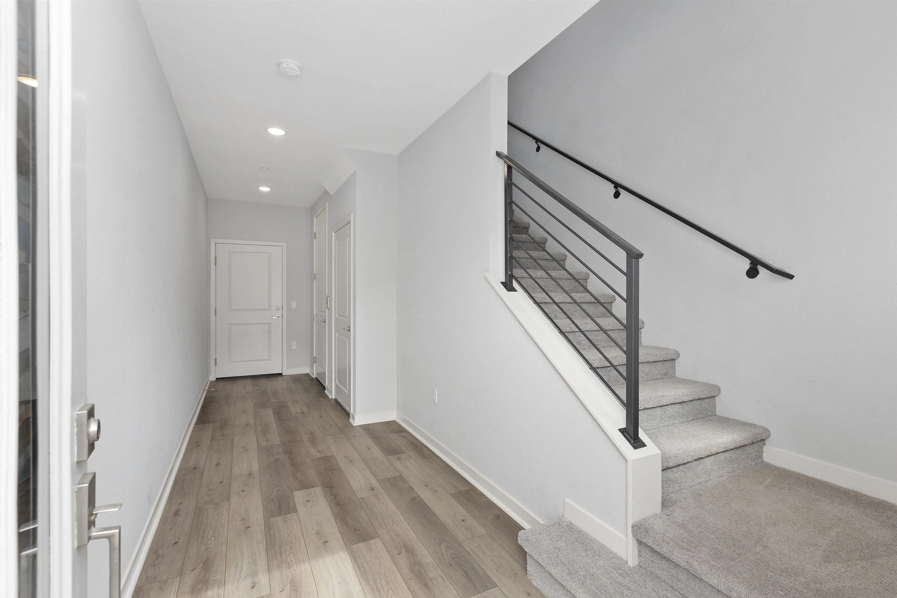 3002 Bravo Loop, Unit 4 Chula Vista, CA 91915 - Photo 14 of 36 a view of entryway with wooden floor