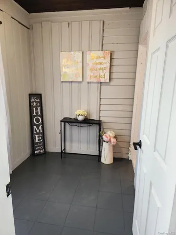 a room with a window