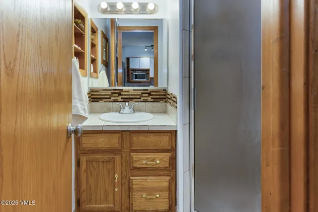 a view of a lake with a mountain