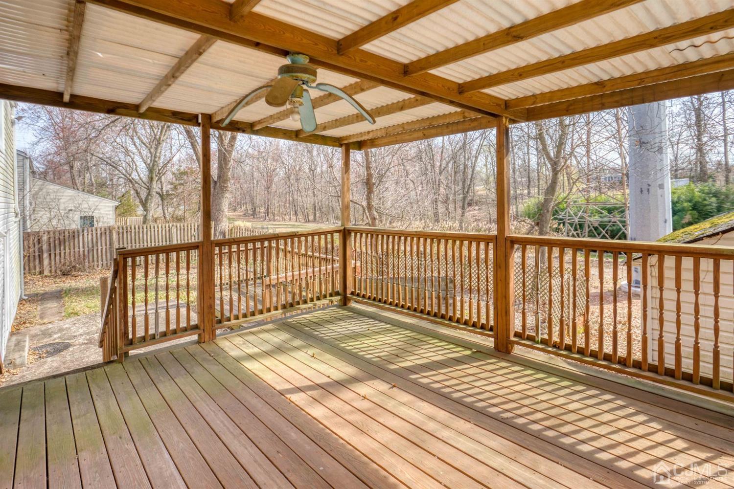 19 Hill Road Edison, NJ 08817 - Photo 17 of 19 a view of a wooden deck