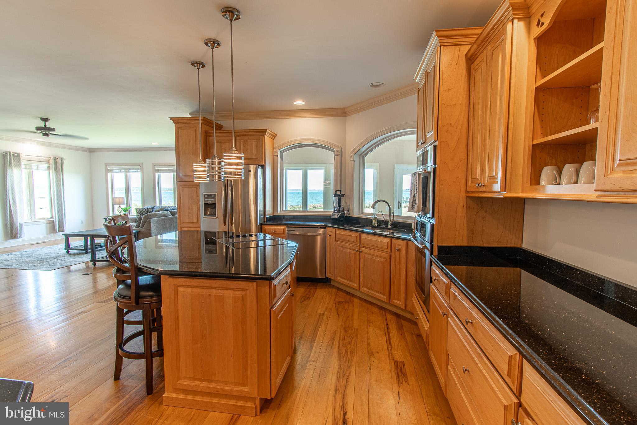 5227 Brooks Road Woolford, MD 21677 - Photo 17 of 68 a view of a living room and kitchen