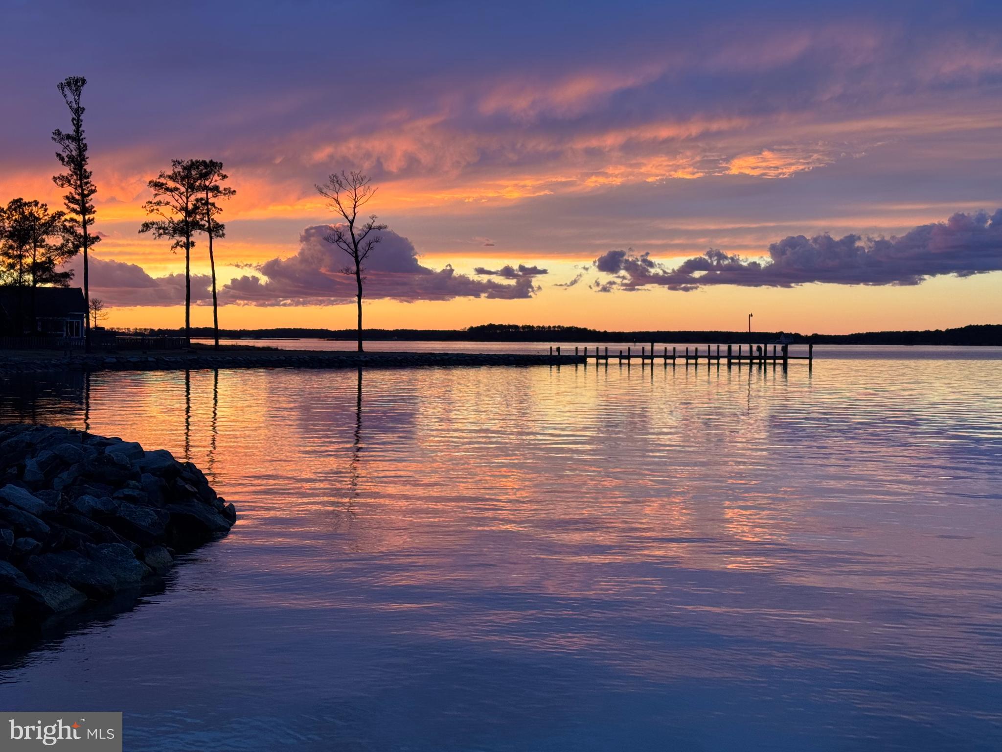 5227 Brooks Road Woolford, MD 21677 - Photo 68 of 68 a view of ocean with sunset